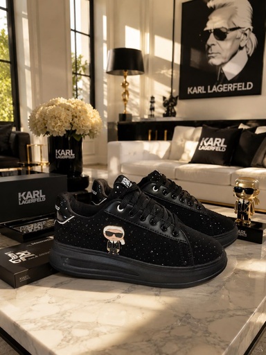 Karl Lagerfeld Negro Brillante