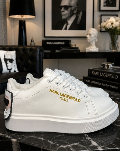 Karl Lagerfeld Blanco Talon Logo