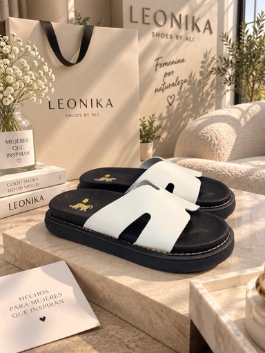 Sandalia Leonika Blanca 2