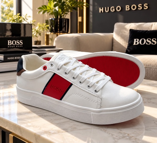 Hugo Boss Blanco Rojo